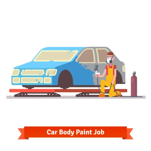 car paint job price