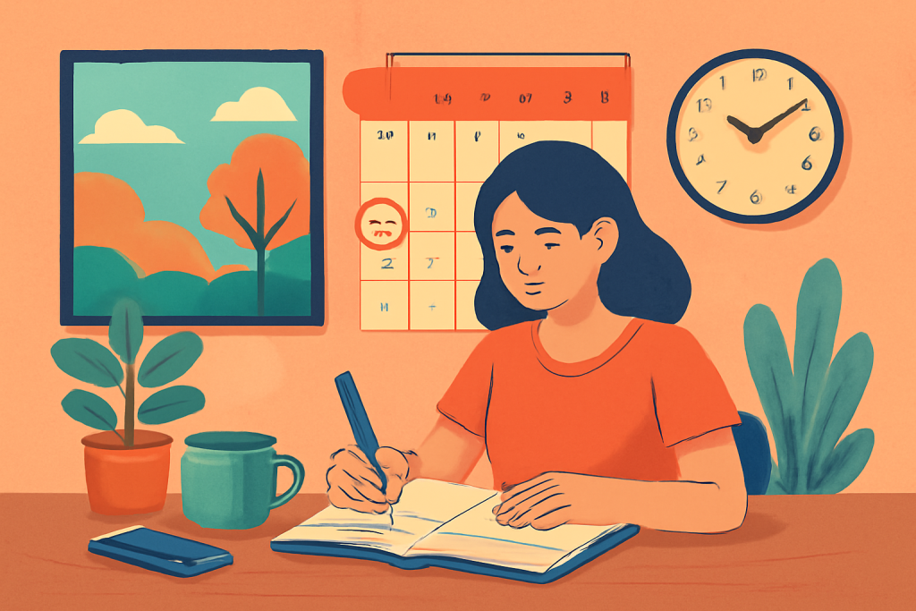 journaling weekly reset routine